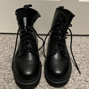 Dr. Martens Black 1460 Leather Boots